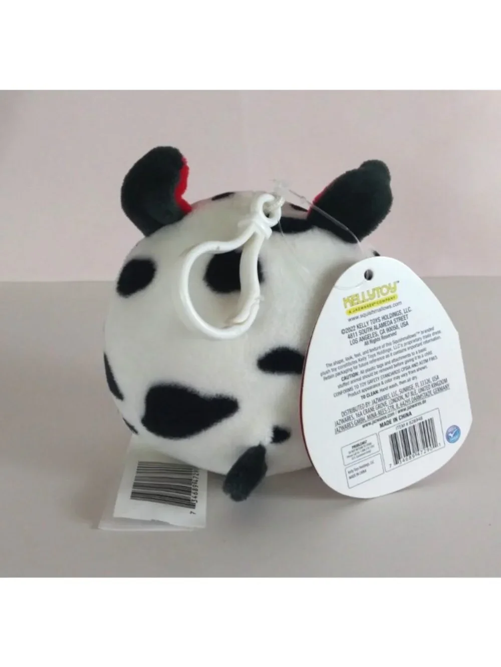NWT Squishmallows Valentine's Dustin The Dalmatian 4
